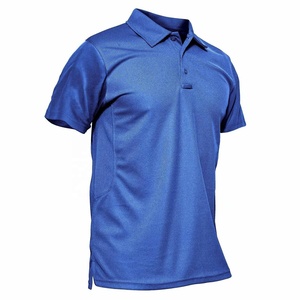 Polo de travail à manches longues pour hommes, anti-plis, anti-humidité, décontracté, vente en gros - Product Image 4