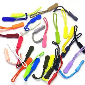 Glissières de fermeture éclair en plastique, tirettes colorées, accessoires vestimentaires durables - Product Image 1