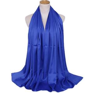 Robe en simili soie pour femmes, nouveau produit, idées <span class=keywords><strong>Hijab</strong></span>, mode, foulard, bijoux islamiques, - Product Image 4