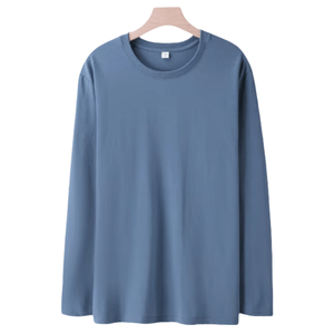 Nouveau automne mode fabricant personnalisé en gros personnalisé beaucoup <span class=keywords><strong>de</strong></span> couleurs 6XL 100% coton t-shirts à manches longues <span class=keywords><strong>maillot</strong></span> <span class=keywords><strong>de</strong></span> <span class=keywords><strong>corps</strong></span> pour hommes - Product Image 1
