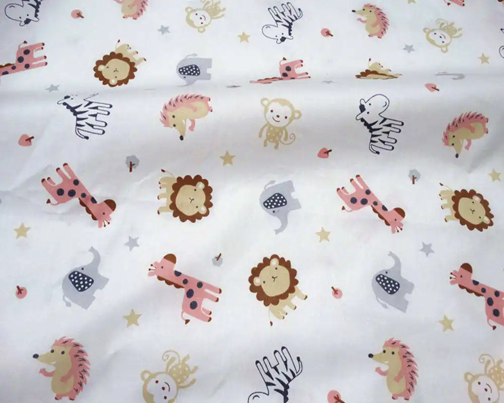 Soft Feeling materials organic cotton soft twill 100 pure woven cotton fabric for clothing
