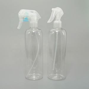 500ml 16oz vacía redonda Boston para el cuidado del cabello negro de aceite de disparador de plástico botella de <span class=keywords><strong>Spray</strong></span> con Kao gatillo - Product Image 4