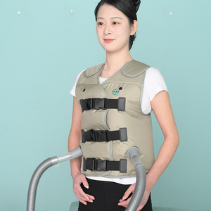 Peralatan Rehabilitasi Terapi Getaran Dada dan Sistem Pembersihan Saluran Pernapasan Model Rompi untuk Semua Usia - Product Image 5