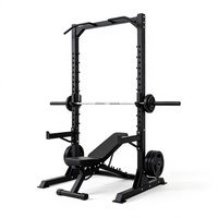 Machine Smith Zoshine pour l'entraînement de force, équipement de fitness multifonctionnel à poulies pour la maison et les petits studios