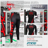 Séchage rapide respirant 100% Polyester venin combinaison d'entraînement hommes femmes UFC boxe Gym avant Logo Muay Thai porter détection d'aiguille