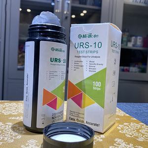 Bandelettes d'analyse d'urine d'hôpital Bandelettes de <span class=keywords><strong>test</strong></span> d'urine 10-en-1 complètes 100ct Kit de <span class=keywords><strong>test</strong></span> Dip-Stick pour analyse d'urine - Product Image 3