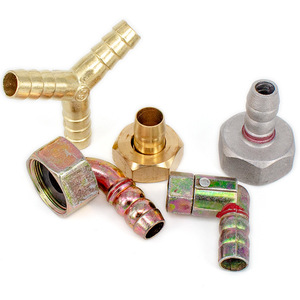 Raccord universel double en cuivre pour gaz, coudé à visser, pour cuisinière à gaz et chauffe-eau - Product Image 1
