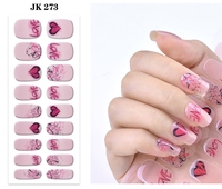 Offres Spéciales Noël Nouveau UV Gel Vernis À Ongles Autocollant Wraps Semi-Durci Auto-Adhésif Nail Art