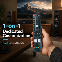 JCXK Blue Tooth et Voice 45 Touches TV Box Télécommande OEM ODM Usine ABS Moule en Plastique