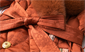 Veste en duvet de canard blanc de haute qualité FMY Graphene, manteau d'hiver pour <span class=keywords><strong>femme</strong></span> avec col en <span class=keywords><strong>fourrure</strong></span> de renard, épaissi, chaud, <span class=keywords><strong>noir</strong></span>, 61781 - Product Image 5