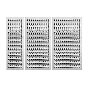 Cubierta de desagüe rectangular de acero inoxidable 304 engrosado con superficie cepillada moderna para cocina, foso abierto, <span class=keywords><strong>alcantarilla</strong></span>, antideslizante y a prueba de <span class=keywords><strong>ratas</strong></span> - Product Image 5