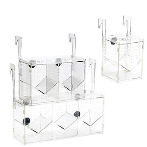 Caixa de exibição de tanque de aquário de peixes acrílicos com tampa - Product Image 1