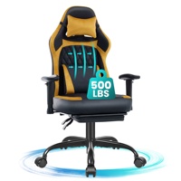 Meilleure Chaise de Gaming Ergonomique Personnalisée 2026 avec Base Chromée pour Adultes, Idéale pour le Bureau, PC Gaming, PS4 et PS5 Pro