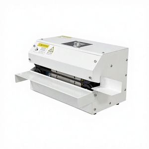 เครื่องซีลแบบต่อเนื่อง GLF-100 สำหรับซีลถุงพลาสติก กาแฟ ชา ถุงผ้าไม่ทอ ถุงอลูมิเนียมฟอยล์ เครื่องซีลความเร็วสูงด้วยความร้อน - Product Image 1