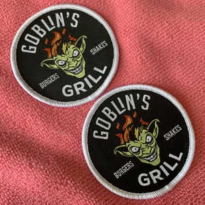 Biểu Tượng Tư Nhân Dày Vải Merrow Biên Giới Dệt Vá, Chất Lượng Tuyệt Vời Trường Phù Hợp Với Đan Dệt Nhãn Huy Hiệu - Product Image 3