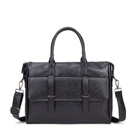 Nouveau Sac Bandoulière Homme en PU Imperméable Grande Capacité pour Ordinateur Portable – Idéal pour le Travail et les Déplacements
