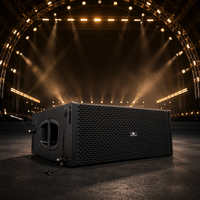 Prix Usine Promotionnel Système Line Array Bi-Amplifié DSP 12 Pouces Personnalisé 4 Ohms Grille en Acier pour Bar Extérieur Festival de Musique Théâtre