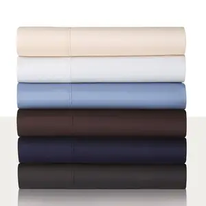 Wholesale Hotel Luxury 1000 Thread Count Egyptian Cotton Sheets Set Drap De Lit En Coton