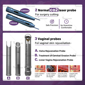 Tái tạo bề mặt fractional Laser CO2 sẹo điều trị cho mụn trứng <span class=keywords><strong>c</strong></span>á chi phí Thắt chặt âm đạo Máy CO2 Laser fractional giá máy - Product Image 4