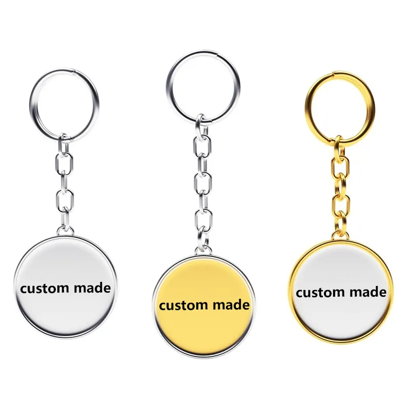 Fashion style promotional design die cast cool brass bronze copper souvenir custom made metal mini keychains