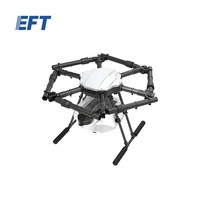 Châssis de drone UAV EFT E616P 10KG 16L pour drones de livraison et de nettoyage, compatible avec charges utiles de 4, 6 axes, 5KG, 20KG, 10L, avec plaque de chargement