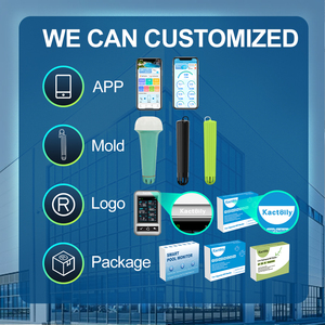 Kactoily Hochwertiger 7-in-1-Online-ORP-Chlortemperatur-Salzgehalt pH-TDS-EC-Messgerät Digitaler <span class=keywords><strong>Pool</strong></span> wasser <span class=keywords><strong>tester</strong></span> für Whirlpools - Product Image 4