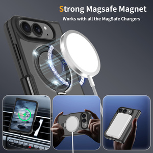 Fabricant professionnel d'étuis pour <span class=keywords><strong>iPhone</strong></span> 18 Fold avec support anneau de maintien, toucher doux, personnalisé, antichoc, magnétique - Product Image 2