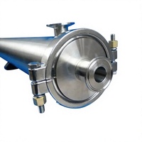 Boîtier de membrane RO 2540 SS en acier inoxydable 316L, boîtier de filtre sanitaire