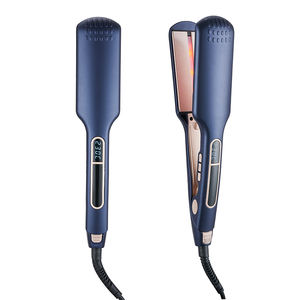 VOAUN-Fer à lisser LED en céramique V-2140 et bâton à friser, planche à repasser électrique à double usage, application pour maison hôtel pour femmes - Product Image 1