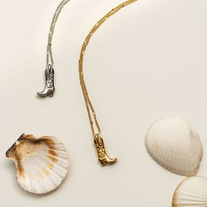 Waterproof <b>Necklace</b> Non Tarnish <b>Long</b> Designer Stainless Steel 18k Gold Platinum Plated Western Zircon <b>Necklace</b> for Women - Product Image 4