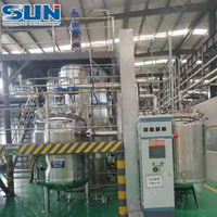 Équipement d'extraction et de fermentation automatique SUN en acier inoxydable 1000L avec contrôle PLC pour la production d'acide lactique