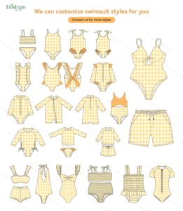 Maillots <span class=keywords><strong>de</strong></span> <span class=keywords><strong>bain</strong></span> pour enfants UPF 50+, OEM ODM, maillots <span class=keywords><strong>de</strong></span> <span class=keywords><strong>bain</strong></span> pour filles, vêtements <span class=keywords><strong>de</strong></span> plage respirants pour bébés, protection solaire - Product Image 2