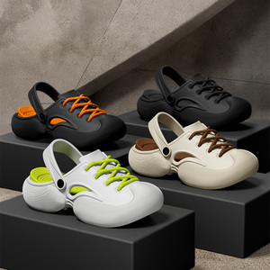 Sabots en EVA à trous, chaussures de plage décontractées, sabots en <span class=keywords><strong>plastique</strong></span> souples et confortables, claquettes pour hommes - Product Image 4
