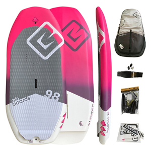 High-Performance 78L Carbon Fiber Surfboard Custom Logo MB Board Technology Engineer Foil Hydrofoil Kitesurfing Kit Bag J - Product Image 1