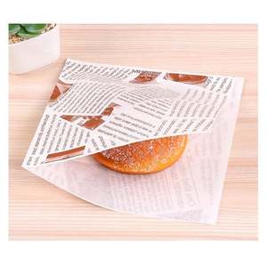 Sac en papier kraft en forme de L personnalisé, imprimé, résistant à l'huile et à la graisse, pour la vente à emporter, la restauration rapide, les courses et les plats chauds, avec votre propre logo - Product Image 5