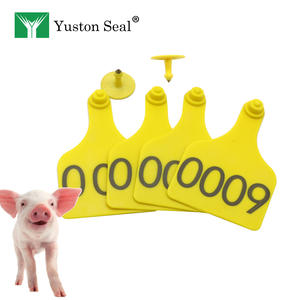 고품질 노란색 TPU 양/염소 귀표 레이저 번호 포함 가축 추적용 - Product Image 5