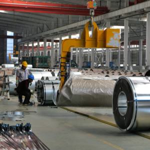 Bobina <span class=keywords><strong>de</strong></span> Acero Galvanizado por Inmersión en Caliente con Patrón <span class=keywords><strong>de</strong></span> Lente - Bobina <span class=keywords><strong>de</strong></span> Acero Antideslizante Q235B A36 con Patrón Cuadriculado para Construcción/Transporte - Product Image 6