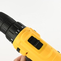 Perceuse à percussion sans fil 20V à moteur sans balais portable à usage domestique avec batterie et chargeur