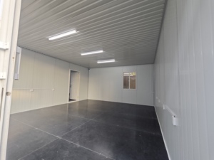 Casa Mobile in Acciaio per Esterni, Container Impermeabile e Antivento, Spazio Abitativo Portatile Durevole per Campeggio, Ufficio e Deposito - Product Image 6