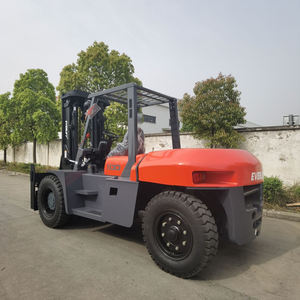Carrello Elevatore Diesel 10T con Motore Giapponese ISUZU, Traslatore Laterale e Posizionatore Forche - <span class=keywords><strong>Prezzo</strong></span> Cina - Product Image 1