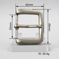 Boucles de ceinture pour hommes d'affaires, logo gravé sur mesure, alliage de zinc, métal résistant à la rouille, anti-rayures, pour ceinture en cuir