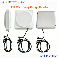 Lecteur RFID UHF longue portée 915 MHz M100 intégré pour la gestion logistique, le contrôle d'accès