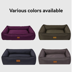 Hot Sale Anpassung Neuartiges Design Luxus Leinwand Haustier bett Große kau beständige zusätzliche Hunde betten Wasserdichtes und biss festes Hunde bett - Product Image 6