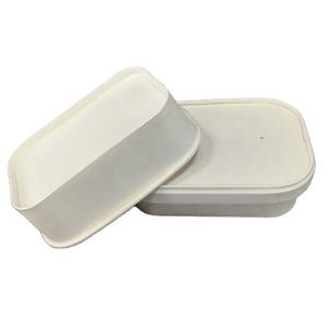 <span class=keywords><strong>Caja</strong></span> de Almuerzo Ecológica de Papel Kraft de 580 ml con Logotipo Personalizado para Llevar Comida - Product Image 1