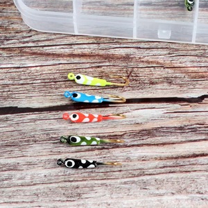 Hameçons de pêche sur glace Spin Little Demon, hameçons barbelés pour <span class=keywords><strong>la</strong></span> pêche <span class=keywords><strong>en</strong></span> rivière, ensemble d'hameçons avec appât au plomb pour <span class=keywords><strong>la</strong></span> pêche sur glace - Product Image 4