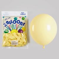 Ballons en latex vert macaron écologiques de haute qualité, 12 pouces, 2,8 g, pour la décoration de fête d'anniversaire des enfants (biodégradables)