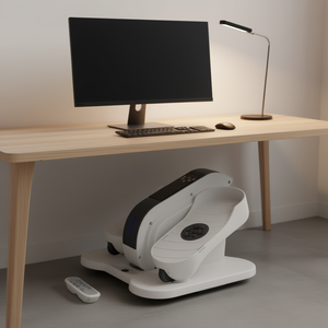 Máquina Elíptica para Debajo del Escritorio para Personas Mayores, 10 Velocidades, Ejercitador Eléctrico de Piernas, Modelo D0100X35WAT - Product Image 2