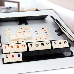 <span class=keywords><strong>Juego</strong></span> <span class=keywords><strong>de</strong></span> Mesa Clásico <span class=keywords><strong>Rummy</strong></span> Tile <span class=keywords><strong>de</strong></span> Movimiento Rápido, para 2-4 Personas, Mahjong Israelí, <span class=keywords><strong>de</strong></span> Plástico y Papel, el <span class=keywords><strong>Juego</strong></span> <span class=keywords><strong>de</strong></span> Fiesta Más Popular, Portátil - Product Image 5