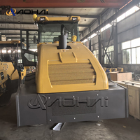 Compacteur vibrant à tambour simple/double AOHAI de 8 tonnes, neuf, avec moteur Changfa et pompe – Entretien facile, prix compétitif