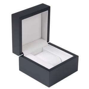 Estuche de Reloj de Cuero PU de Alta Gama Personalizado, Estuche de Lujo con Logotipo Personalizado en Estampado en Caliente, Estuche de Reloj Personalizado - Product Image 1